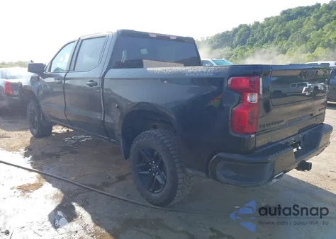 2024 Chevrolet Silverado K1500 Trail Boss Custom из США, поврежденный, VIN 3GCUDCE84RG425834